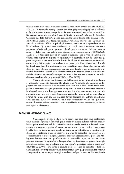 Afinal, o que os Bebês Fazem no Berçário?