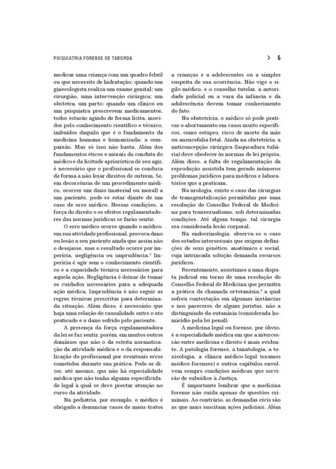 Psiquiatria Forense de Taborda