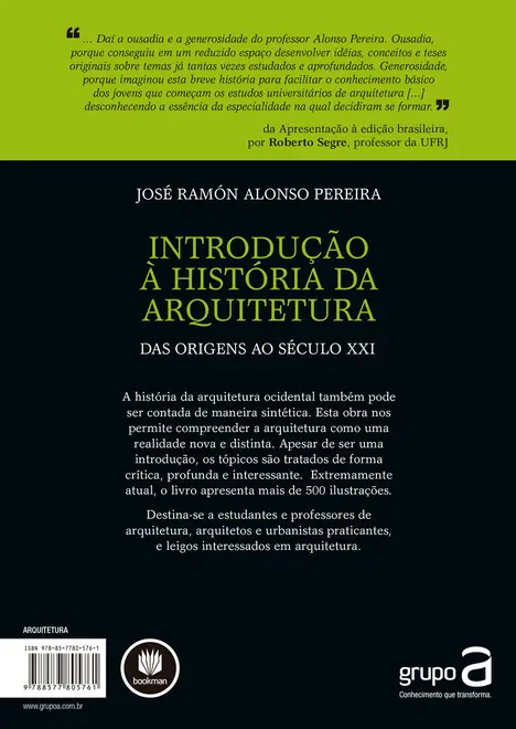 Introdução a Historia da Arquitetura