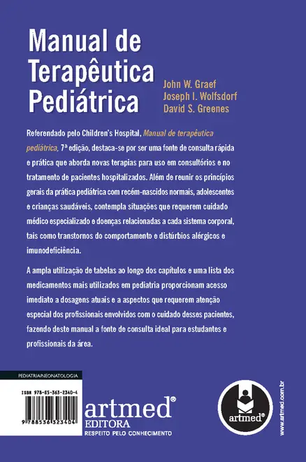 Manual de Terapêutica Pediátrica