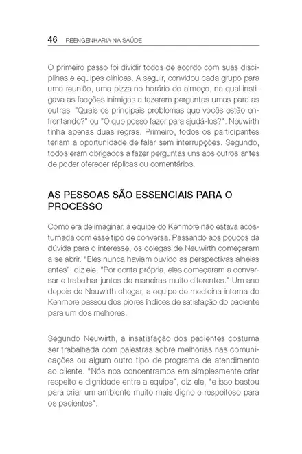 Reengenharia na Saúde