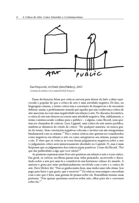 A Crítica de Arte