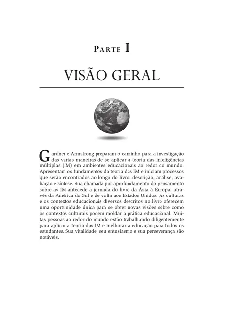 Inteligências Múltiplas ao Redor do Mundo