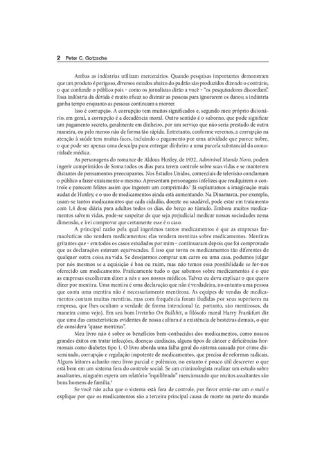 Medicamentos Mortais e Crime Organizado