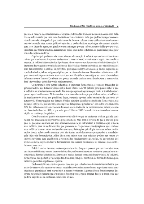 Medicamentos Mortais e Crime Organizado