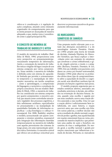 Neuropsicologia do Desenvolvimento