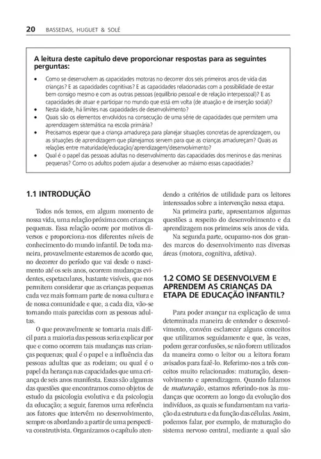 Aprender e Ensinar na Educação Infantil