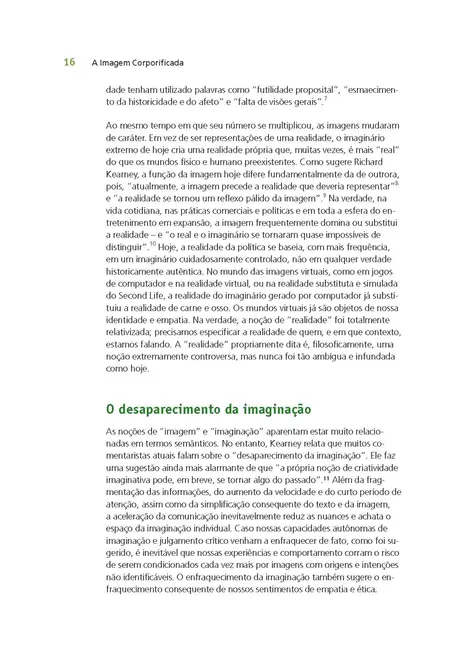 A Imagem Corporificada
