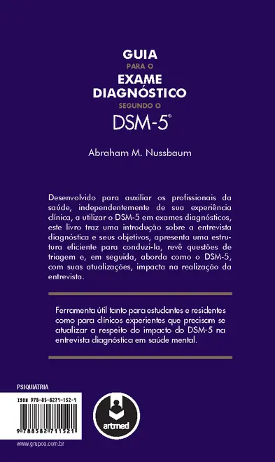 Guia para o Exame Diagnóstico Segundo o DSM-5