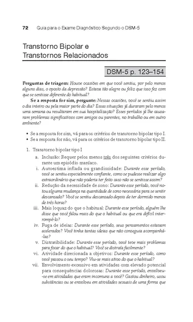 Guia para o Exame Diagnóstico Segundo o DSM-5