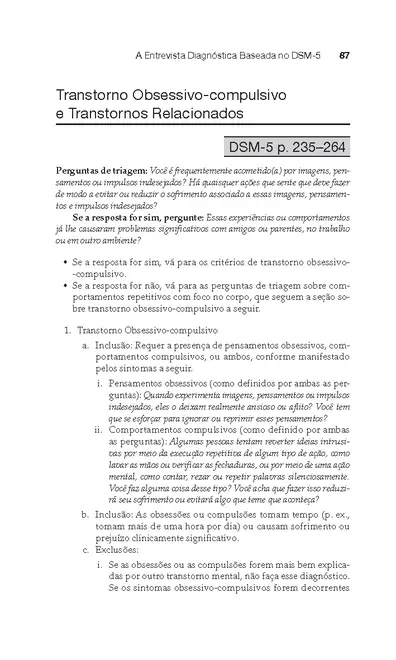 Guia para o Exame Diagnóstico Segundo o DSM-5