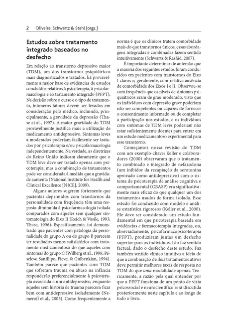 Integrando Psicoterapia e Psicofarmacologia