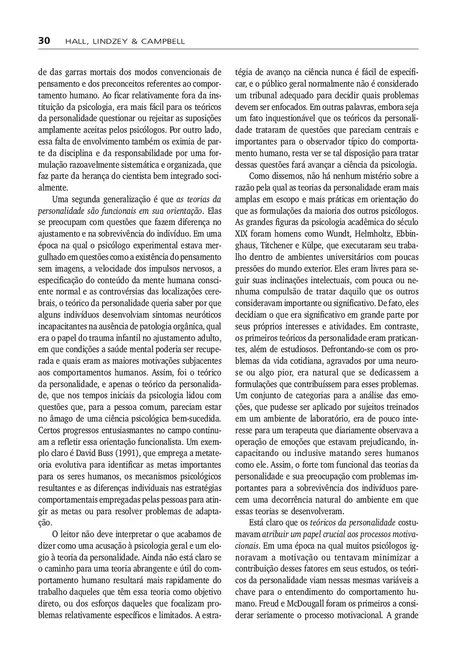 Teorias da Personalidade