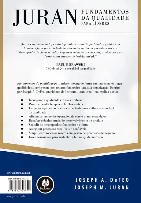 Fundamentos da Qualidade para Líderes