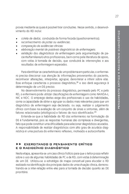 Diagnósticos de Enfermagem com Base em Sinais e Sintomas