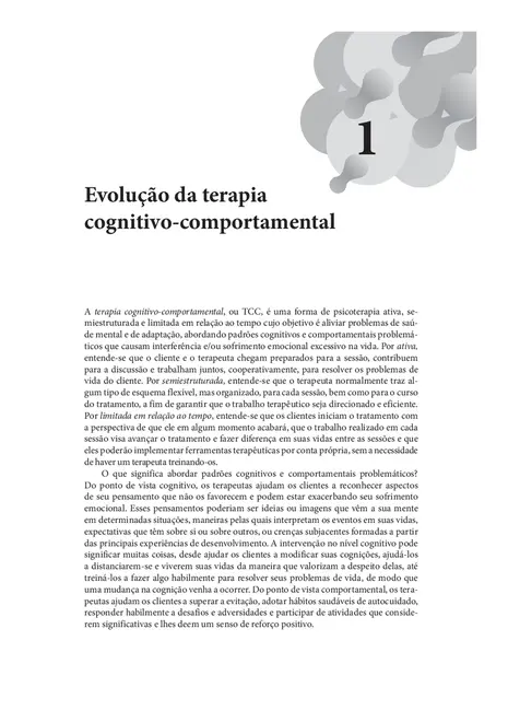 Inovações em Terapia Cognitivo-Comportamental
