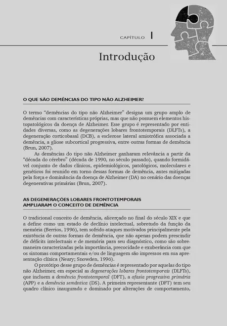 Demências do Tipo Não Alzheimer
