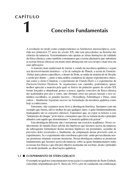 Mecânica Quântica Moderna