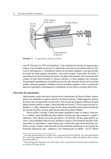 Mecânica Quântica Moderna