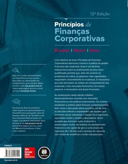 Princípios de Finanças Corporativas