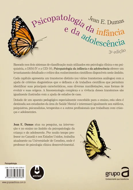 Psicopatologia da Infância e da Adolescência