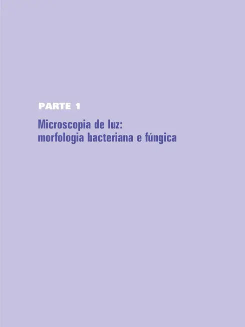 Microscopia de Luz em Microbiologia