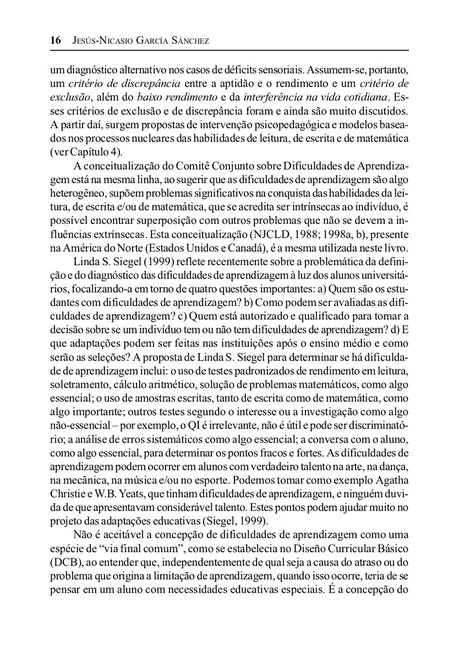 Dificuldades de Aprendizagem e Intervenção Psicopedagógica