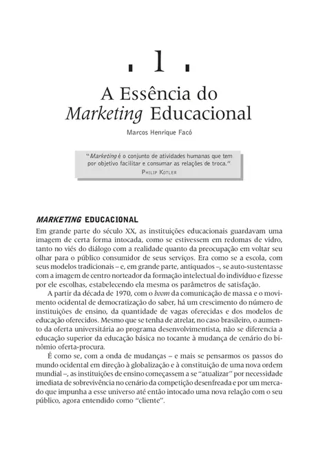 Marketing Educacional em Ação