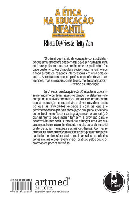 A Ética na Educação Infantil