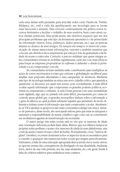 Currículo Escolar e Justiça Social