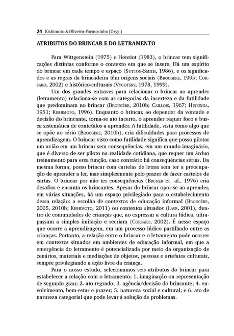 Em Busca da Pedagogia da Infância